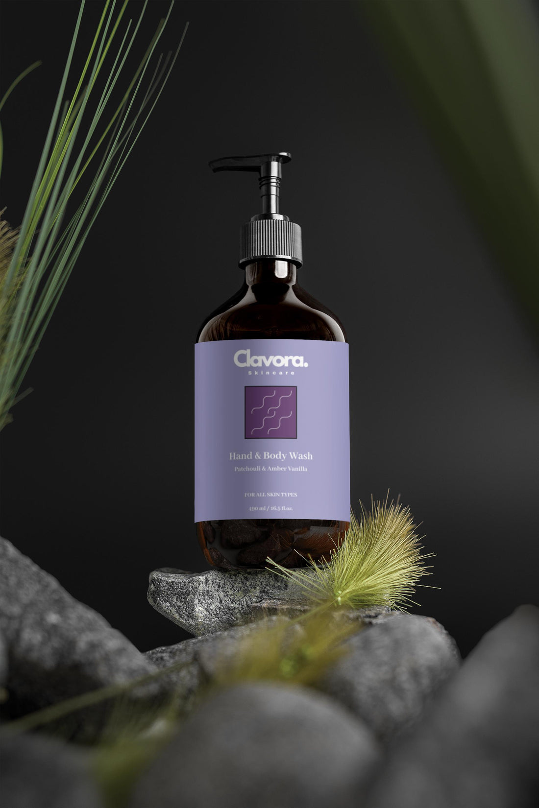 Hand &amp; Body Wash, Patchouli &amp; Amber Vanilla